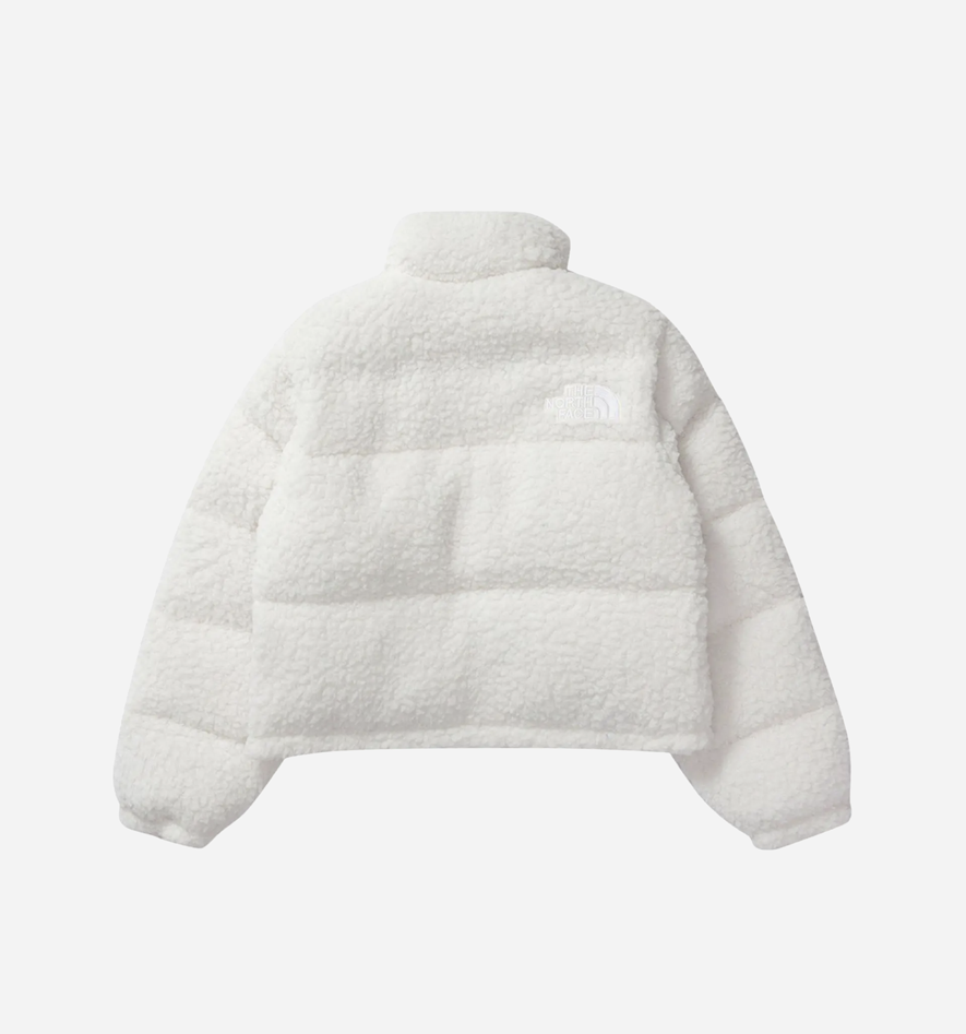 The North Face High Pile Nuptse Jacket 'White'