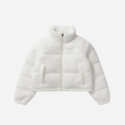 The North Face High Pile Nuptse Jacket 'White'