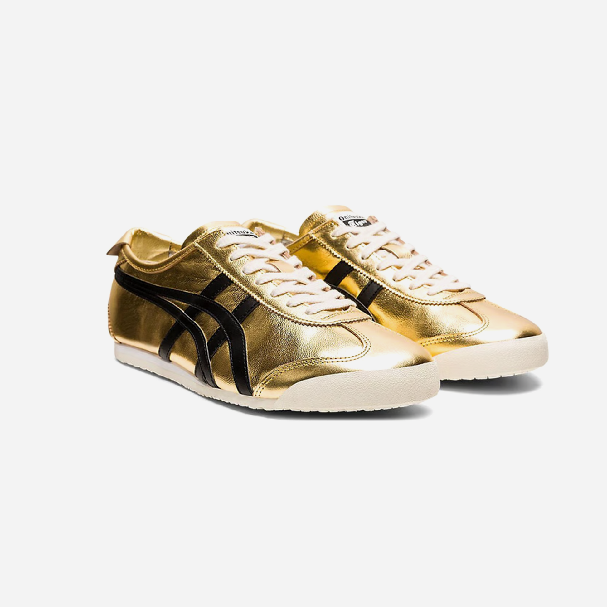ONITSUKA TIGER MEXICO 66 SD UNISEX SHOES PURE-GOLD/BLACK