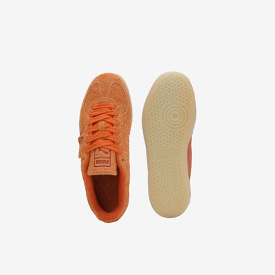 Puma Palermo Hairy Unisex Sneakers Bright Melon Maple Syrup