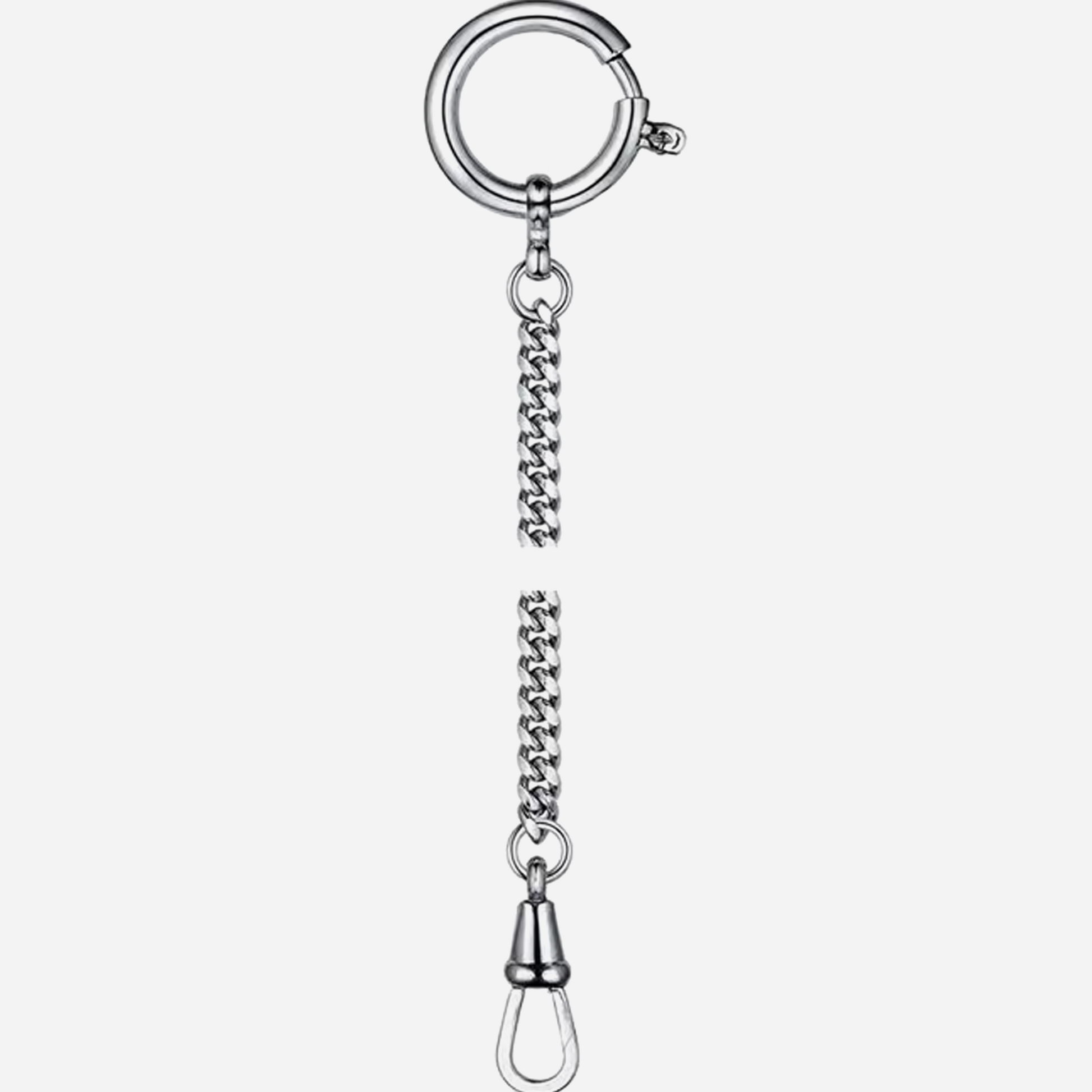 Tissot T-Pocket 52.5mm Silver Dial Stainless Steel Classic Pocket Watch