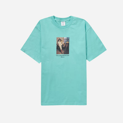 Supreme Corporation Fuck Tee Teal