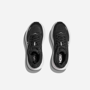 Hoka Bondi 9 Black White Regular WMNS