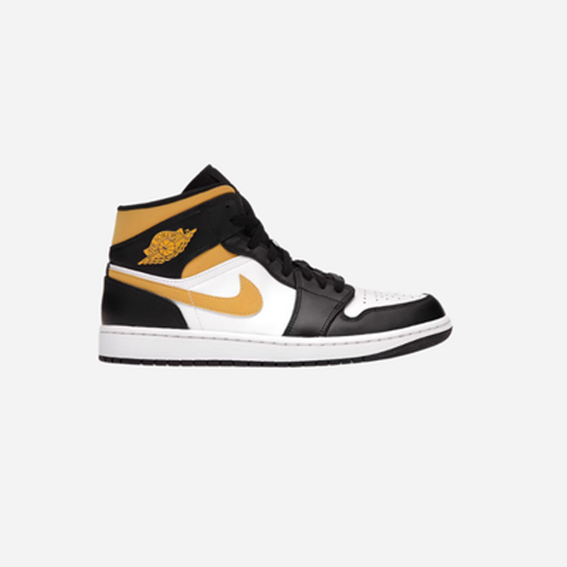 Nike Air Jordan 1 Mid White Pollen Black