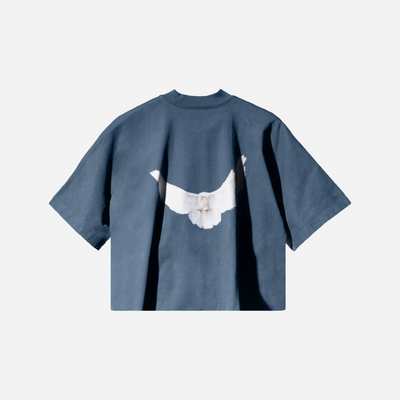 Adidas Yeezy Gap Dove No Seam Tee dark blue