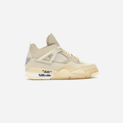 JORDAN 4 RETRO OFF-WHITE SAIL