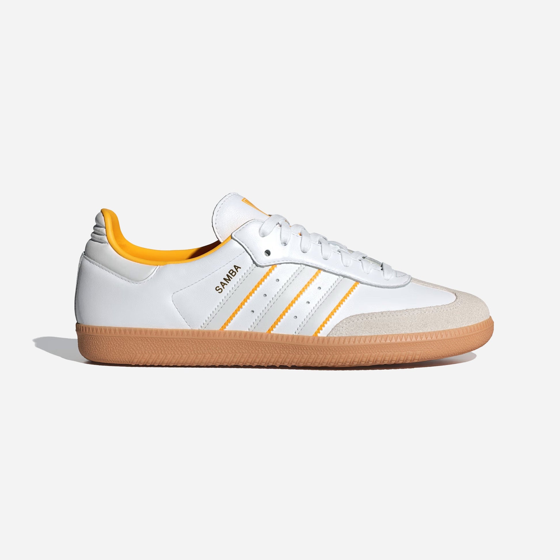 Adidas Samba Cloud White Crystal White Crew Yellow