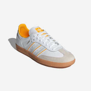 Adidas Samba Cloud White Crystal White Crew Yellow