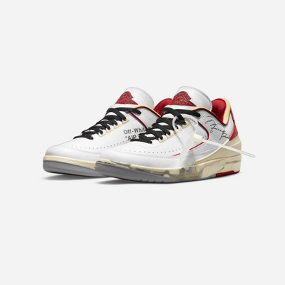 JORDAN 2 RETRO LOW SP OFF-WHITE WHITE RED