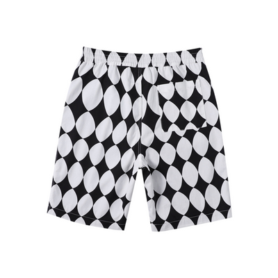 DIAMOND PATTERN SHORTS