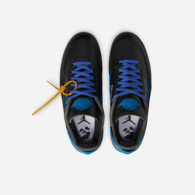 JORDAN 2 RETRO LOW SP OFF-WHITE BLACK BLUE