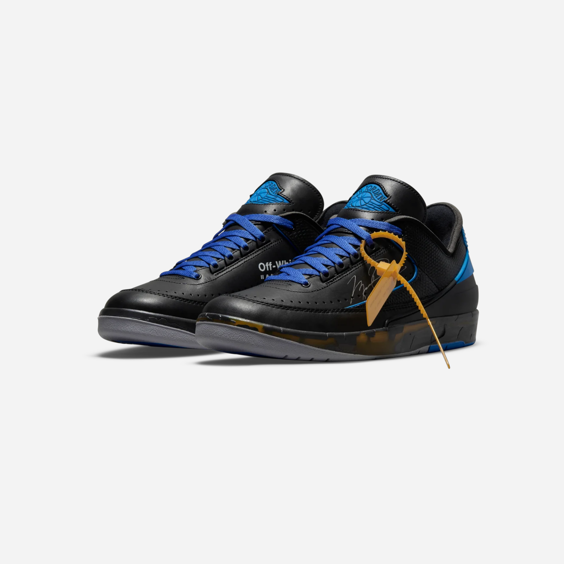 JORDAN 2 RETRO LOW SP OFF-WHITE BLACK BLUE