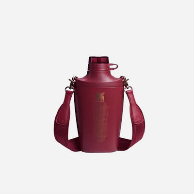Stanley Cross Bottle Gilded Pomogranate 23oz