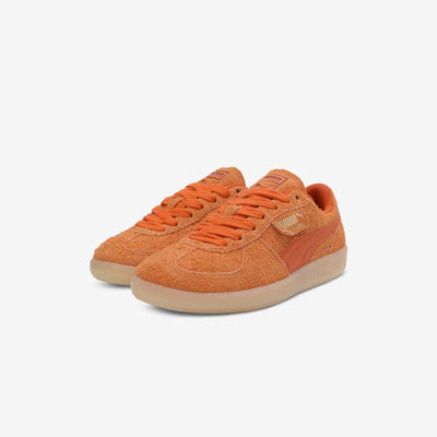 Puma Palermo Hairy Unisex Sneakers Bright Melon Maple Syrup