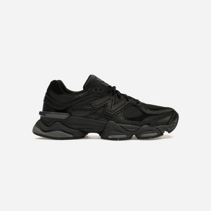 New Balance 9060 Triple Black Leather