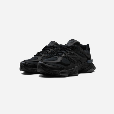 New Balance 9060 Triple Black Leather