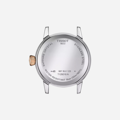 Tissot Classic Dream Lady White Dial 28mm Two-Tone Stainless Steel Quartz Watch