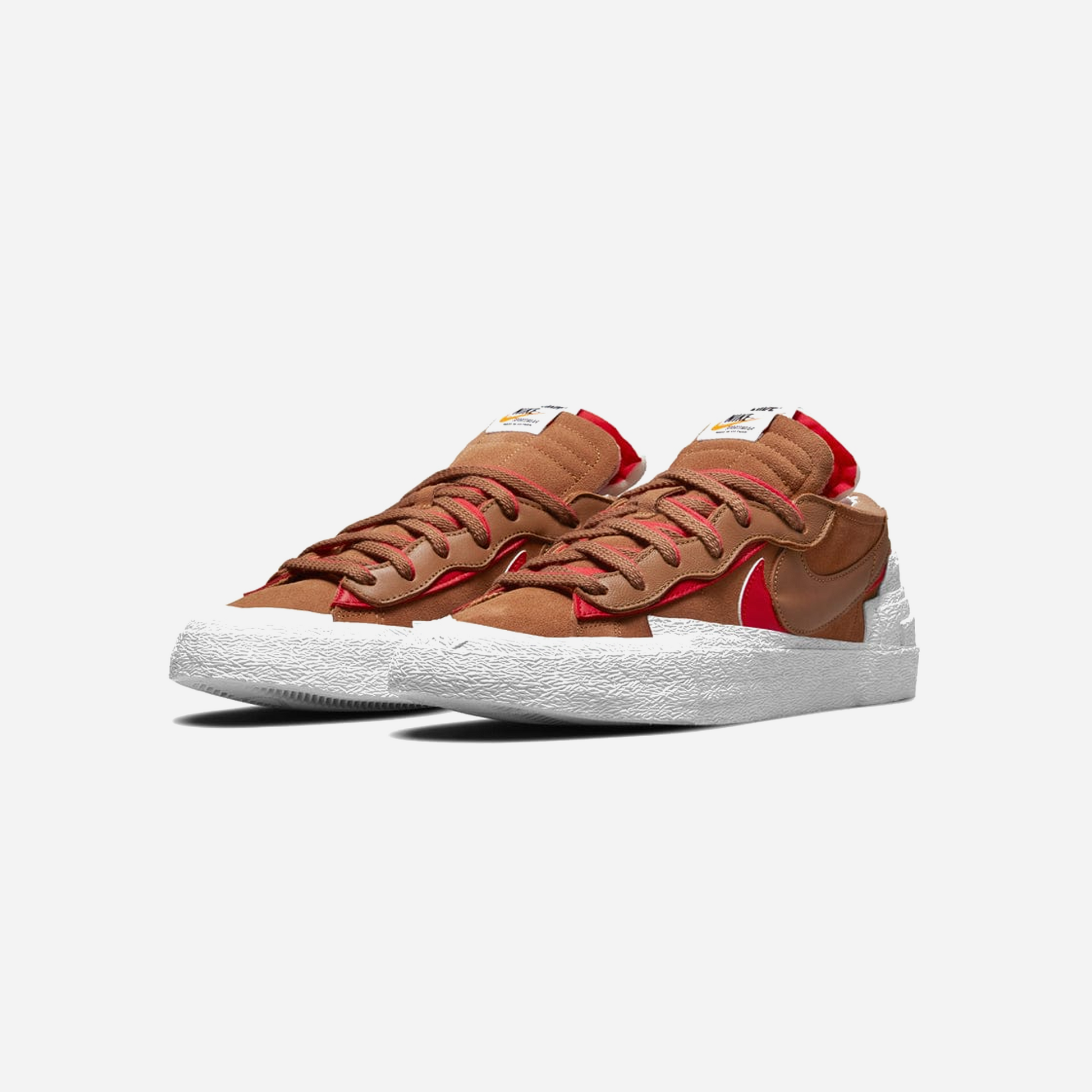 Nike X Sacai Blazer Low British Brown