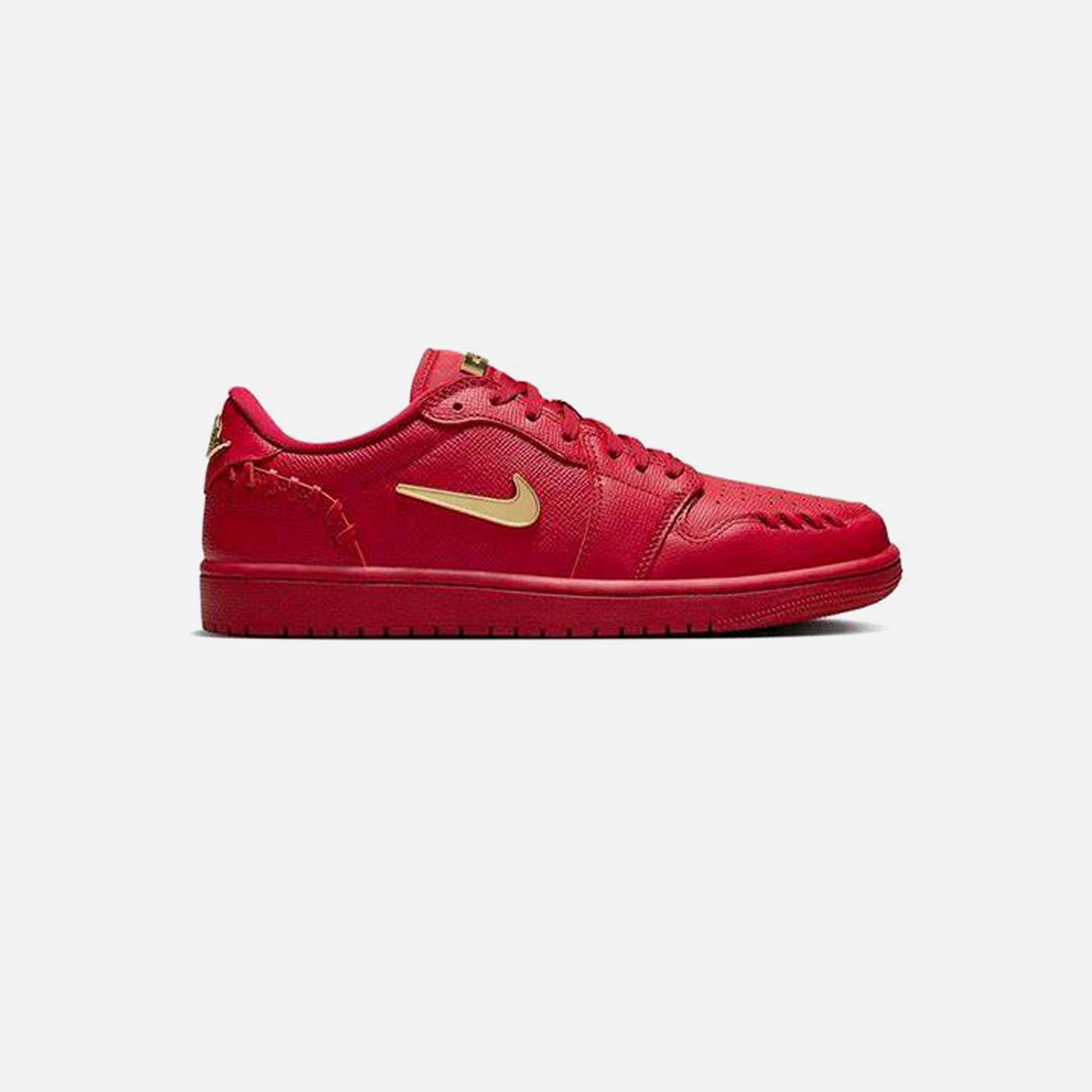Nike Air Jordan 1 Low Method of Make Gym Red Metallic Gold WMNS