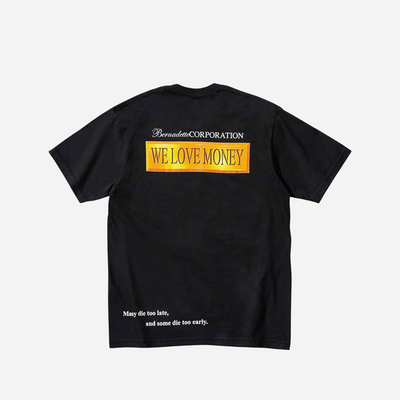 Supreme Corporation Money Tee Black