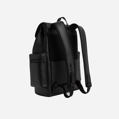 Coach Sprint Backpack pebbled leather/Black Copper Finish/Black/Blacki