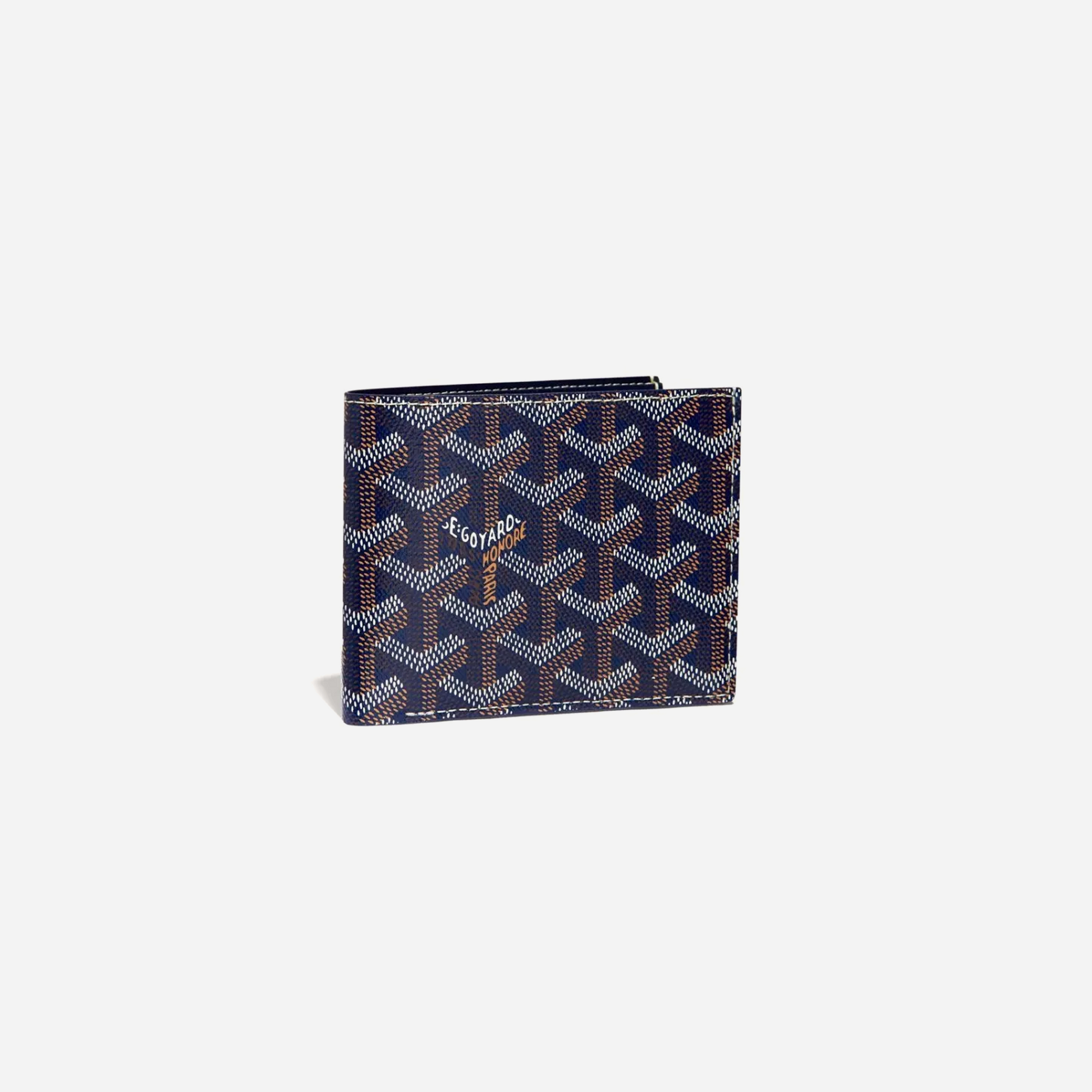 Goyard Victoire Wallet Navy Blue