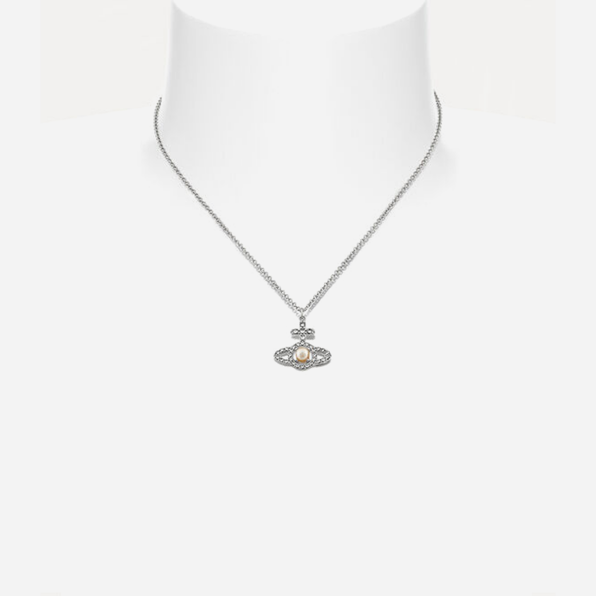 Vivienne Westwood Olympian Pearl Pendant Necklace