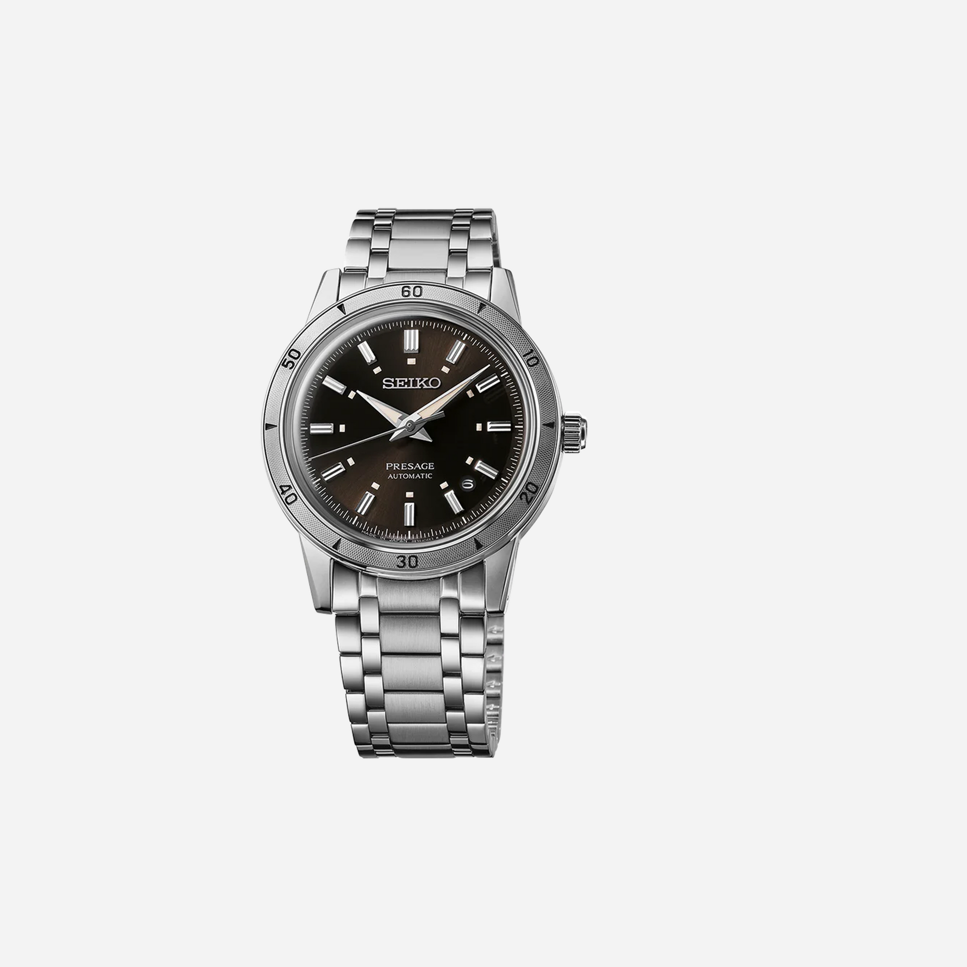 Seiko Presage Style 60s ‘Elegant Yet Rugged’ in brown - SRPL09J1 Men's