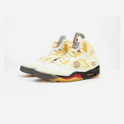 JORDAN 5 RETRO OFF-WHITE SAIL