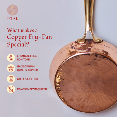 Copper Cookware Combo Set