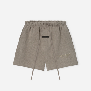 Fear Of God Essentials SS25 Womens Classic Fleece Sweatshort- Homestead Heather