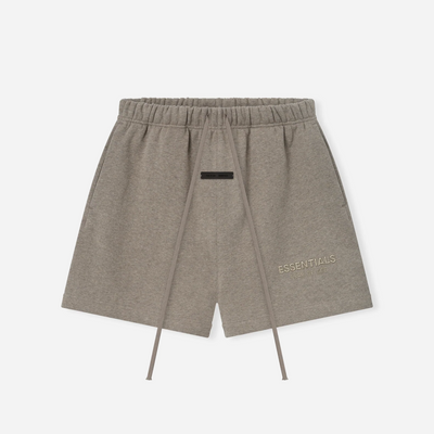 Fear Of God Essentials SS25 Womens Classic Fleece Sweatshort- Homestead Heather
