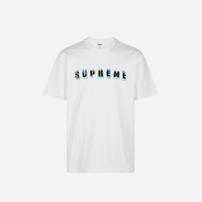 Supreme Stencil Tee White