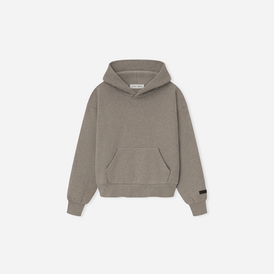 Fear Of God Essentials SS25 Womens Classic Fleece Hoodie- Homestead Heather