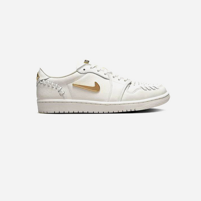 Nike Air Jordan 1 Low Method of Make Sail Metallic Gold WMNS