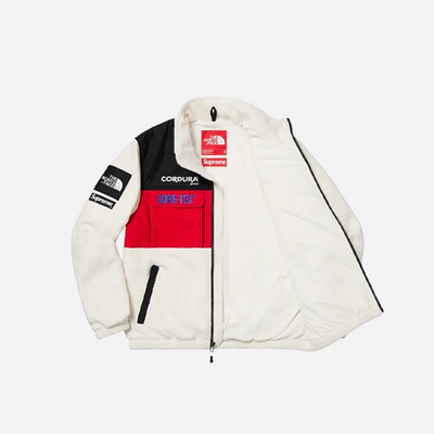 Supreme x The North Face Expedition Fleece Jacket 'White'