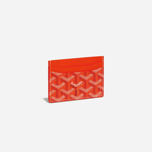 Goyard Saint-Sulpice Card Wallet Orange