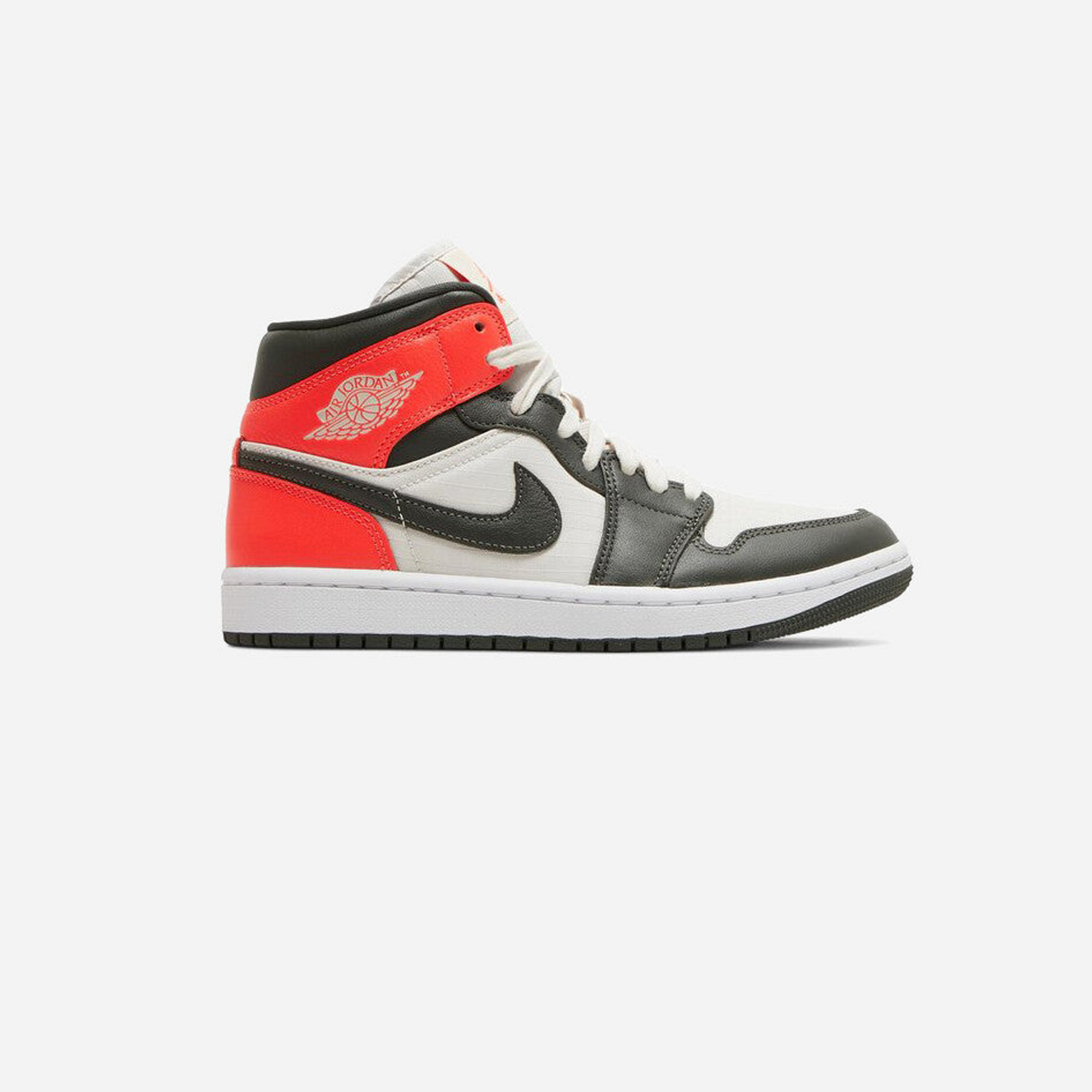 Nike Air Jordan 1 Mid Newsprint Light Orewood Brown