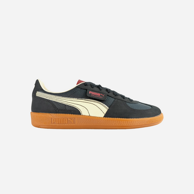Puma Palermo Players Lane Unisex Sneakers  Black-Intense Red