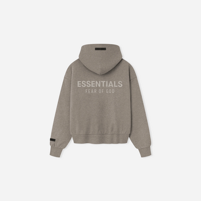 Fear Of God Essentials SS25 Womens Classic Fleece Hoodie- Homestead Heather