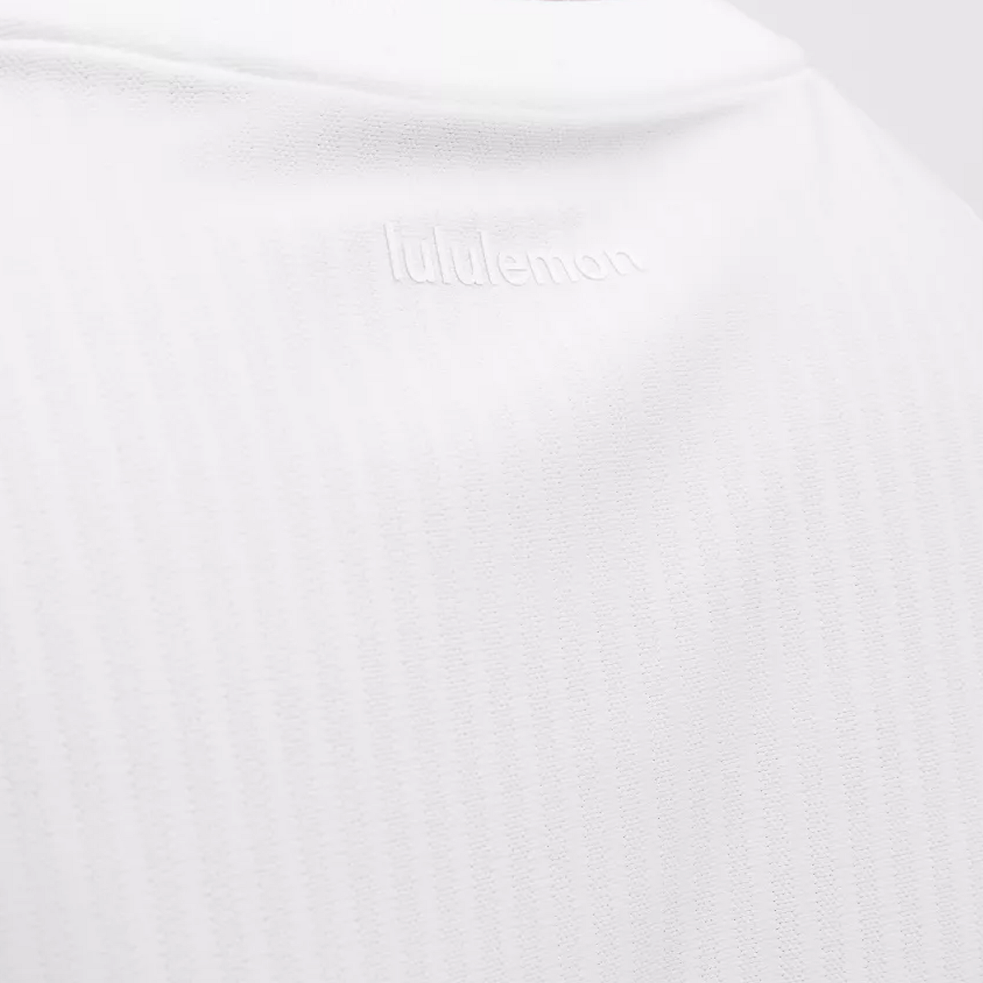 LULULEMON Striped UV-Protective Mesh Tennis T-Shirt