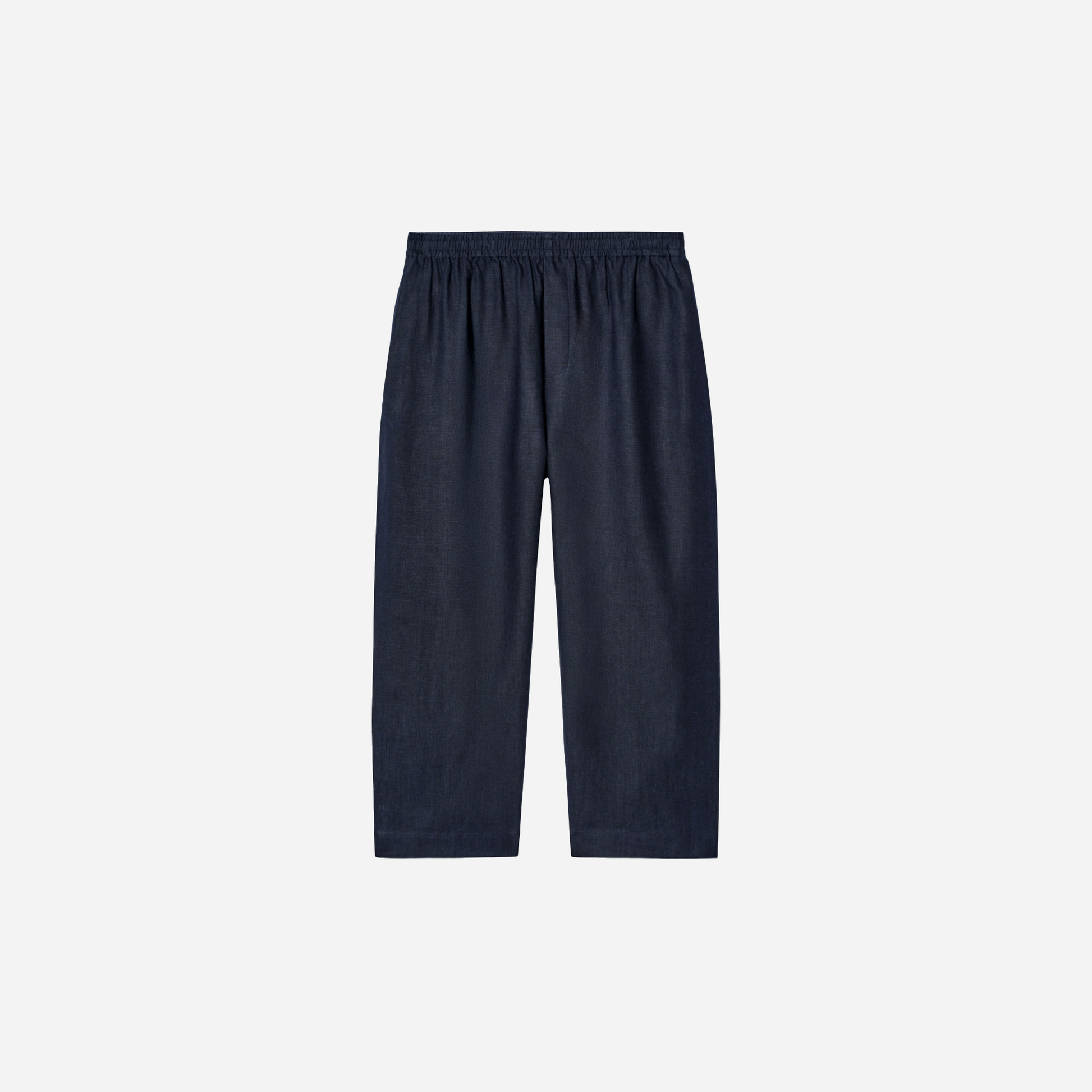 Cos Elasticated Linen Wide-Leg Trousers
