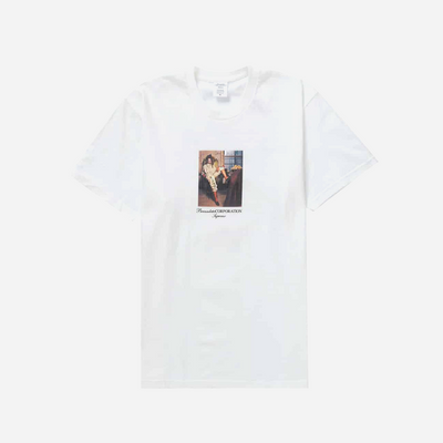 Supreme Corporation Fuck Tee White