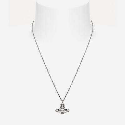 Vivienne Westwood Man. Trudy Pendant Necklace White Cz