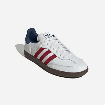 Adidas Samba Og Shoes Core White / Victory Red / Night Indigo