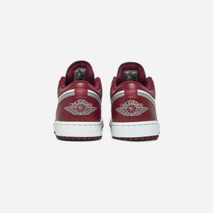 Nike Air Jordan 1 Low White Bordeaux