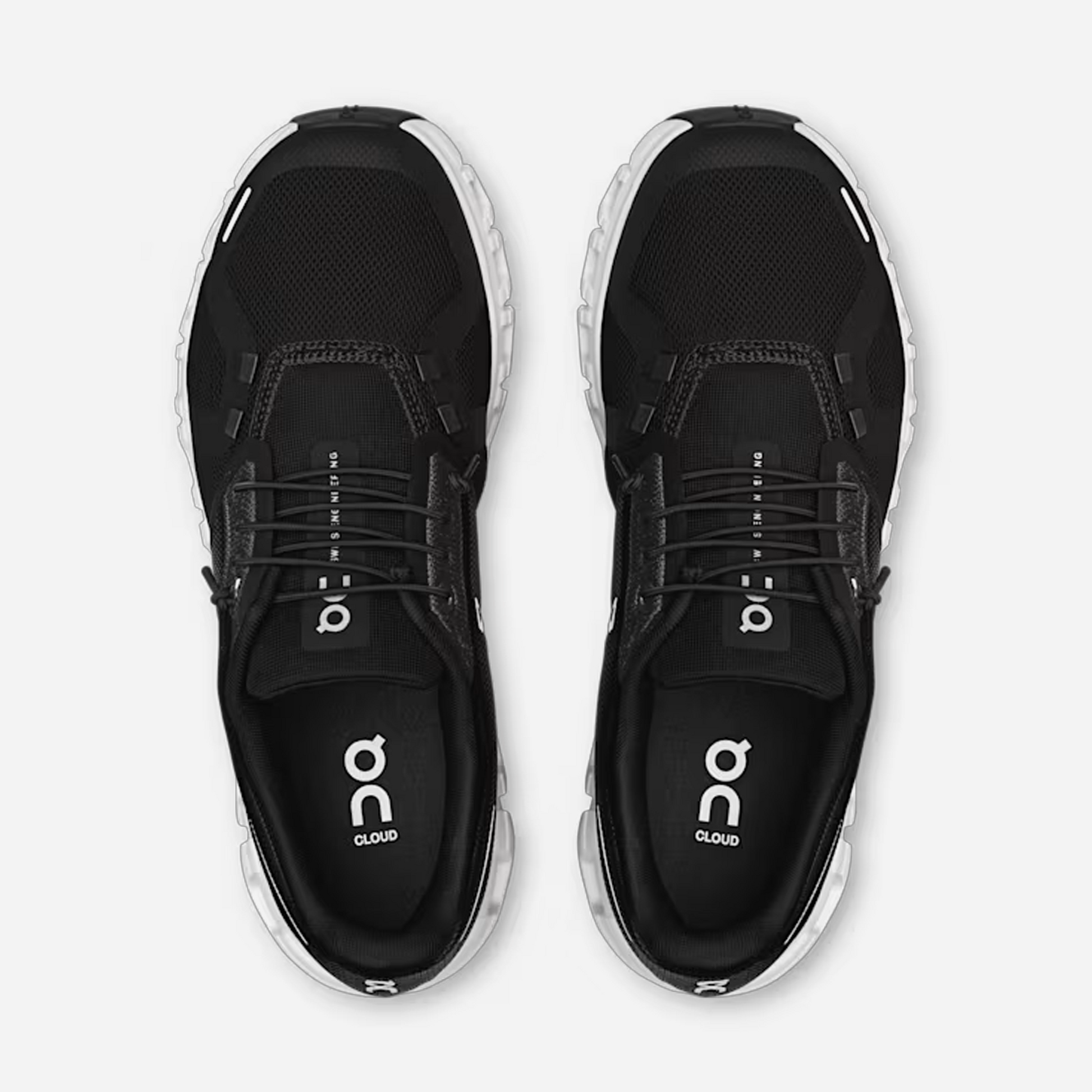 ON Running Cloud 6 Black White