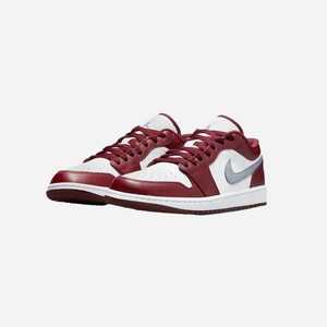 Nike Air Jordan 1 Low White Bordeaux