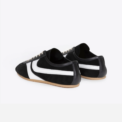 Dries Van Noten Suede Sneakers Black