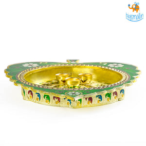 Handcrafted Artisan Pooja Plate